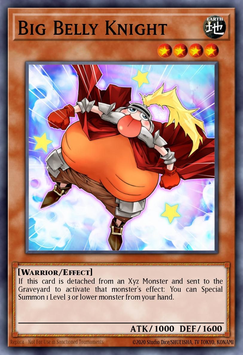 Big Belly Knight, Premium Gold PGLD-EN004