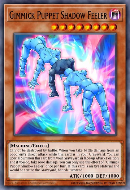 Gimmick Puppet Shadow Feeler, Premium Gold PGLD-EN012