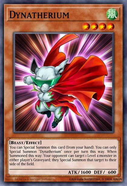 Dynatherium, Premium Gold PGLD-EN014