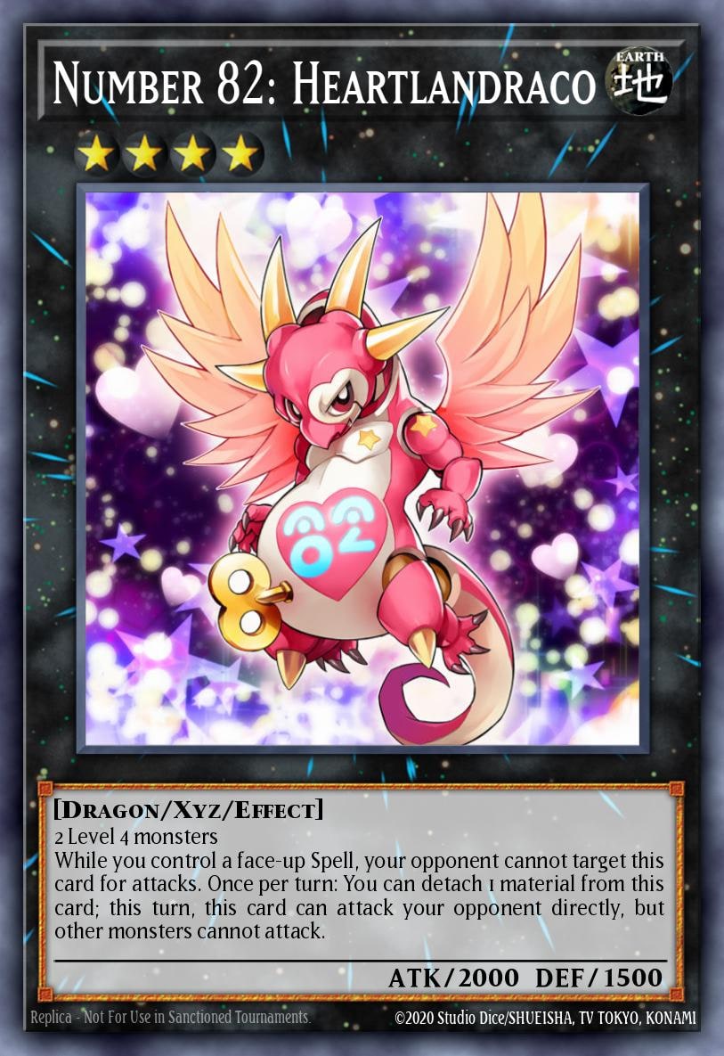 Number 82: Heartlandraco, Premium Gold PGLD-EN025