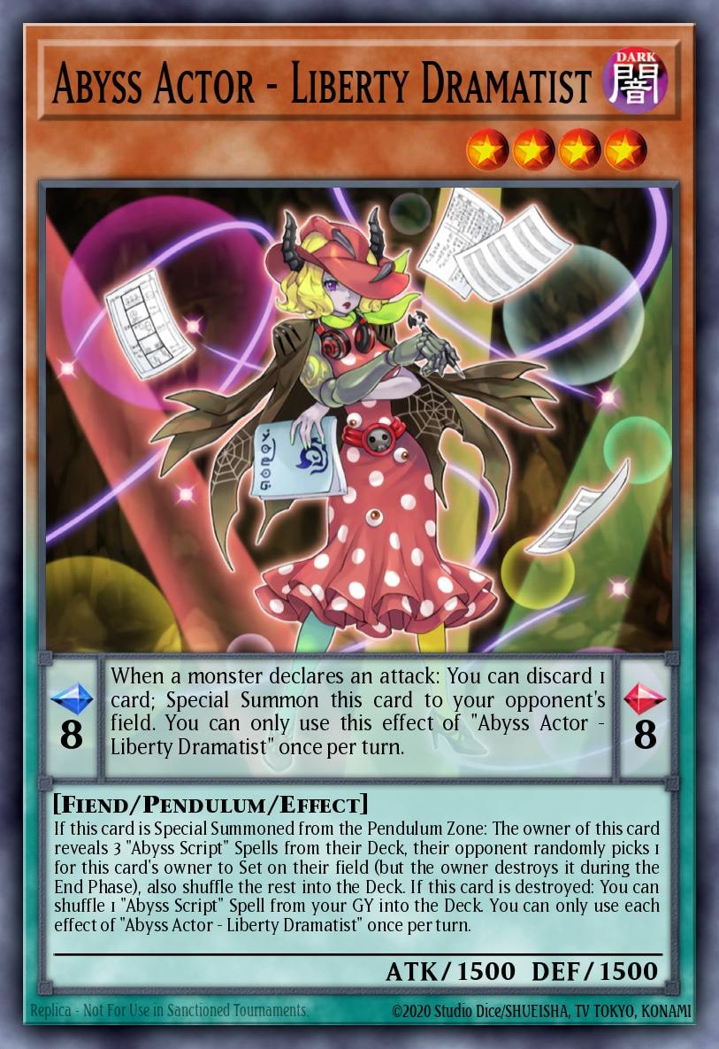 Abyss Actor - Liberty Dramatist, Photon Hypernova PHHY-EN016