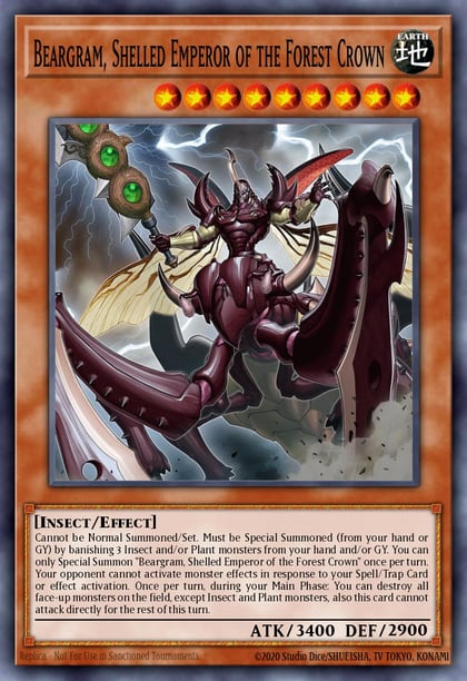 Beargram, Shelled Emperor of the Forest Crown, Photon Hypernova PHHY-EN021
