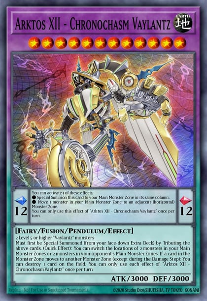 Arktos XII - Chronochasm Vaylantz, Photon Hypernova PHHY-EN037