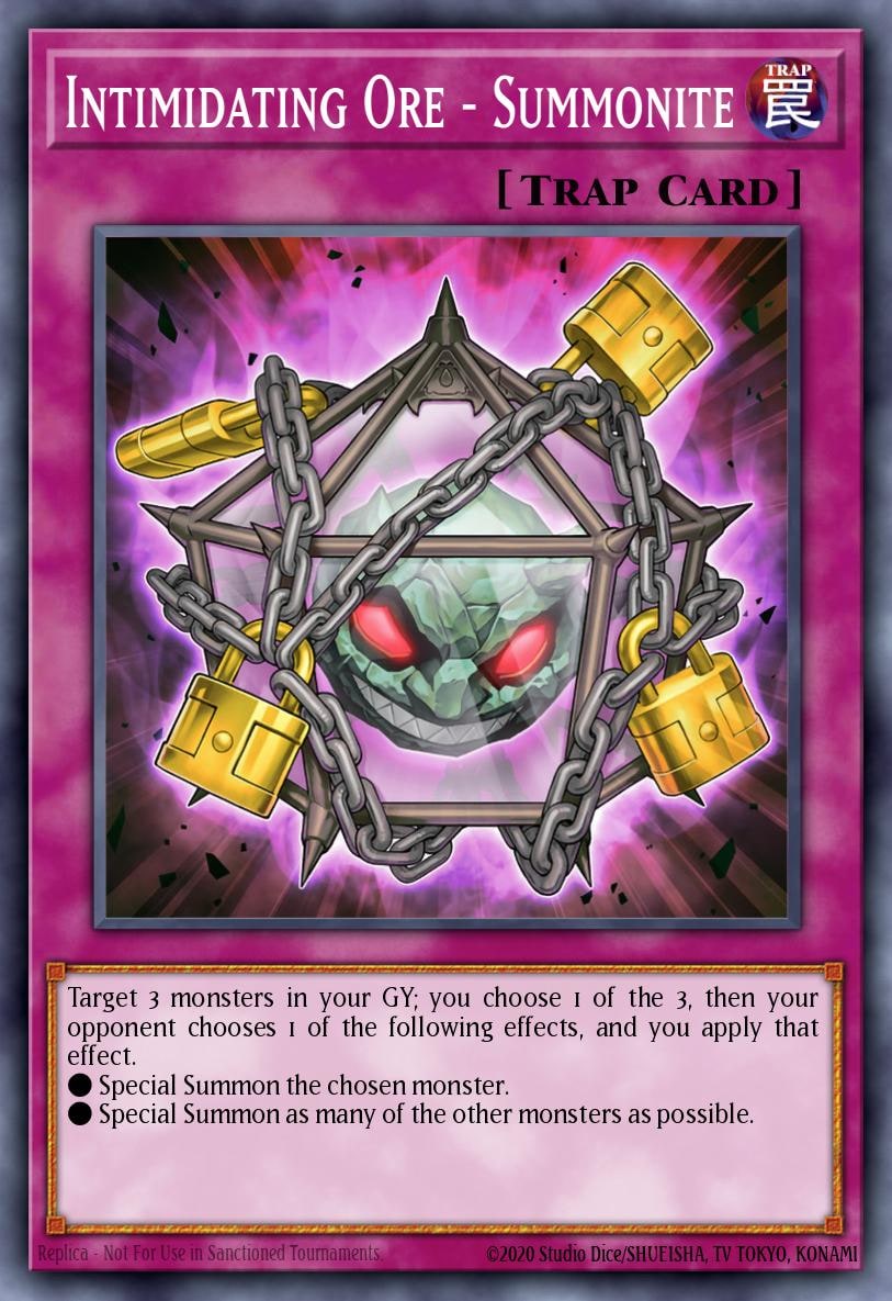 Intimidating Ore - Summonite, Photon Hypernova PHHY-EN080