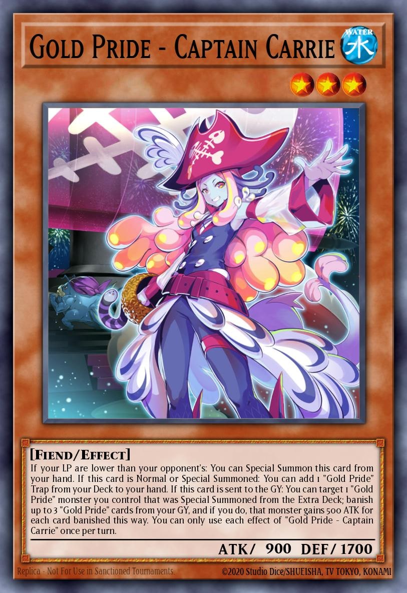 Gold Pride - Captain Carrie, Photon Hypernova PHHY-EN088