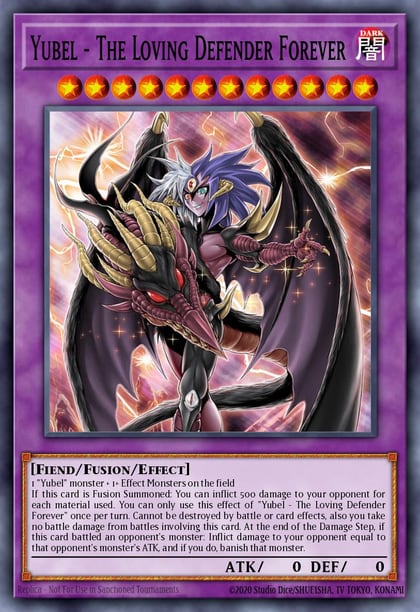 Yubel - The Loving Defender Forever (Quarter Century Secret Rare), Phantom Nightmare PHNI-EN038