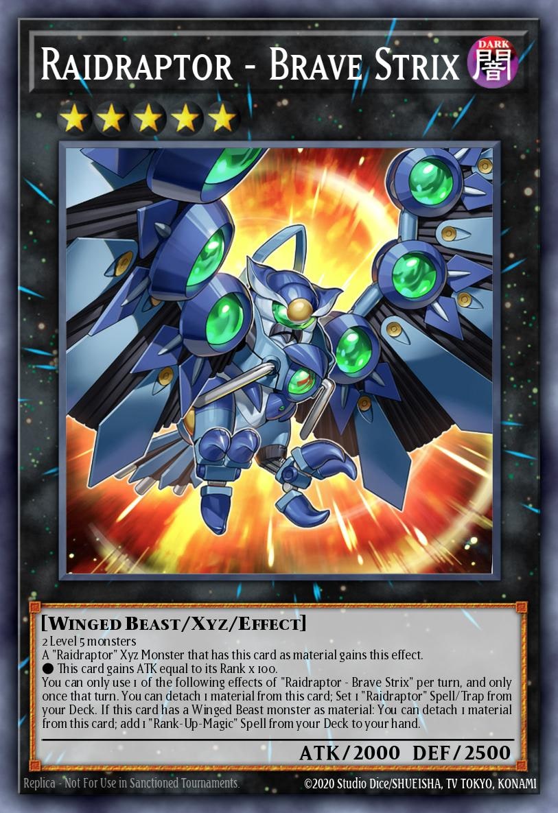 Raidraptor - Brave Strix, Phantom Nightmare PHNI-EN046