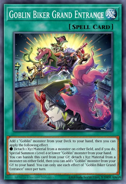 Goblin Biker Grand Entrance (Quarter Century Secret Rare), Phantom Nightmare PHNI-EN061