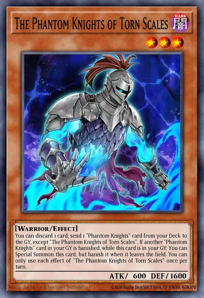 The Phantom Knights of Torn Scales (Starlight Rare), Phantom Rage PHRA-EN003