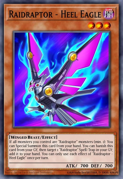 Raidraptor - Heel Eagle, Phantom Rage PHRA-EN004