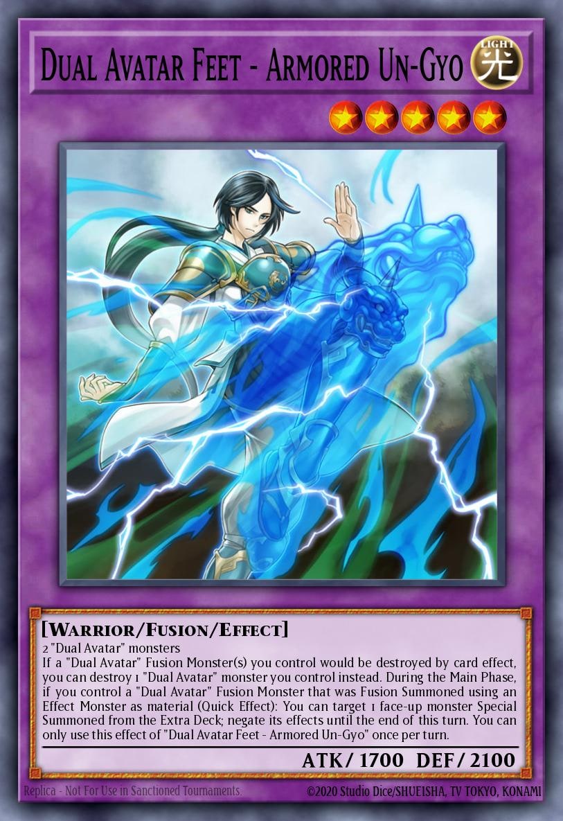 Dual Avatar Feet - Armored Un-Gyo, Phantom Rage PHRA-EN033