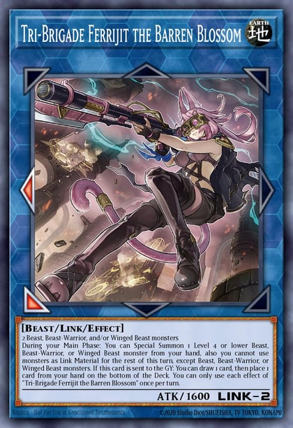 Tri-Brigade Ferrijit the Barren Blossom (Starlight Rare), Phantom Rage PHRA-EN046