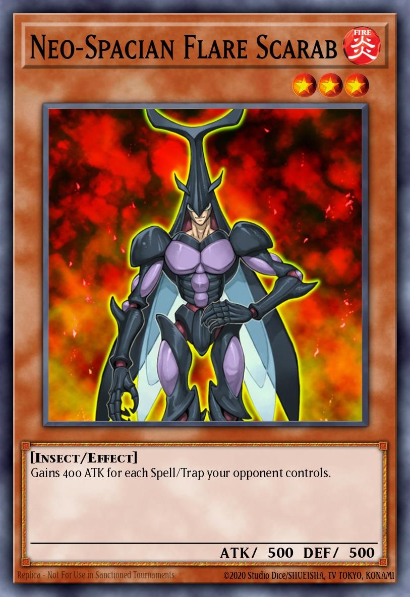 Neo-Spacian Flare Scarab, Power of the Duelist POTD-EN004