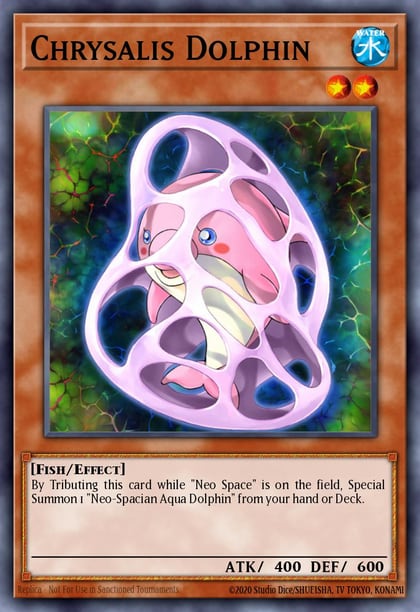 Chrysalis Dolphin, Power of the Duelist POTD-EN006