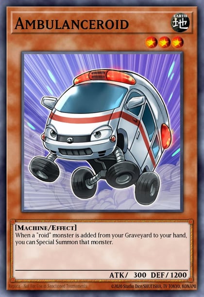 Ambulanceroid, Power of the Duelist POTD-EN009
