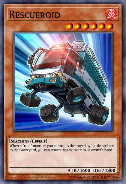 Rescueroid, Power of the Duelist POTD-EN011