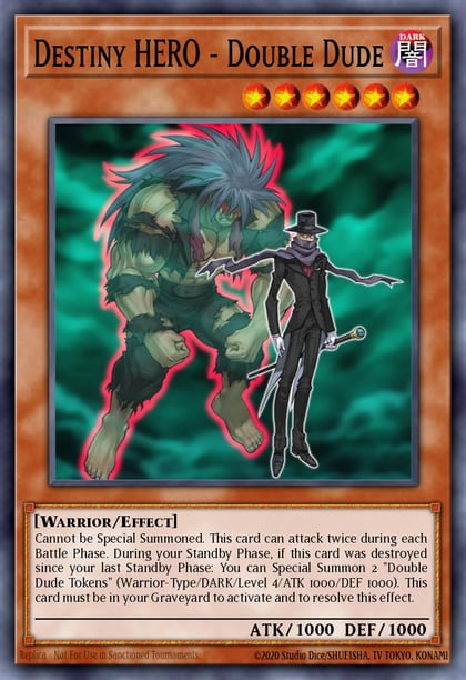 Destiny Hero - Double Dude (UTR), Power of the Duelist POTD-EN012