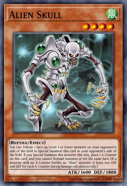 Alien Skull, Power of the Duelist POTD-EN025