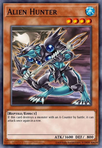 Alien Hunter, Power of the Duelist POTD-EN026