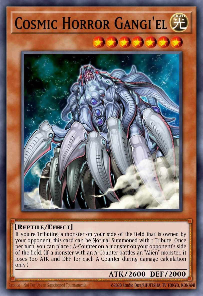 Cosmic Horror Gangi'el, Power of the Duelist POTD-EN029