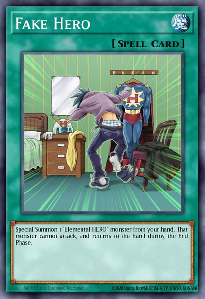 Fake Hero, Power of the Duelist POTD-EN038