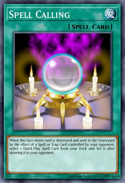 Spell Calling, Power of the Duelist POTD-EN039