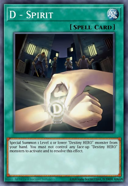 D - Spirit, Power of the Duelist POTD-EN041