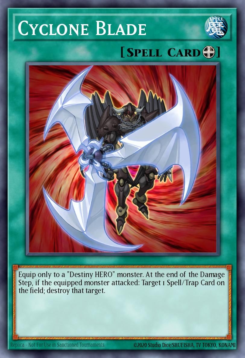 Cyclone Blade, Power of the Duelist POTD-EN043