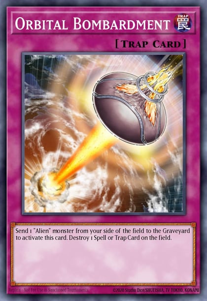 Orbital Bombardment, Power of the Duelist POTD-EN053