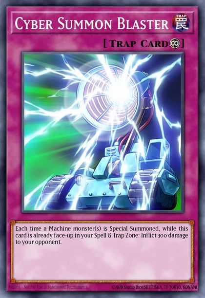 Cyber Summon Blaster, Power of the Duelist POTD-EN057