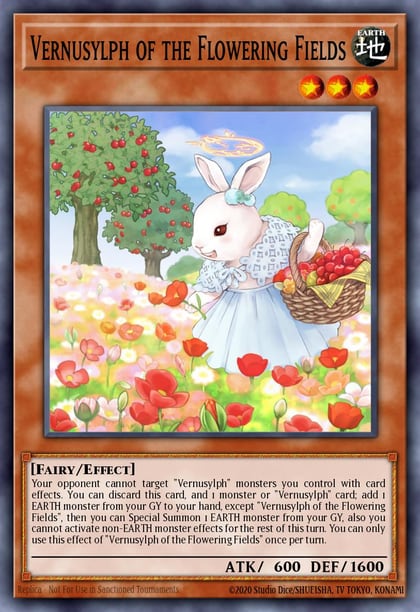 Vernusylph of the Flowering Fields, Power of the Elements POTE-EN018