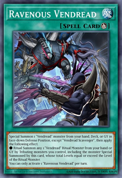 Ravenous Vendread, Power of the Elements POTE-EN064