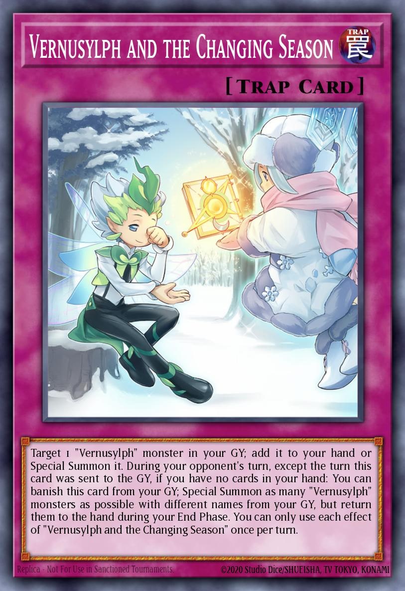 Vernusylph and the Changing Season, Power of the Elements POTE-EN074
