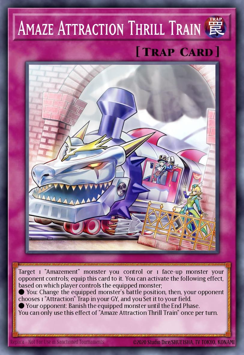 Amaze Attraction Thrill Train, Power of the Elements POTE-EN077