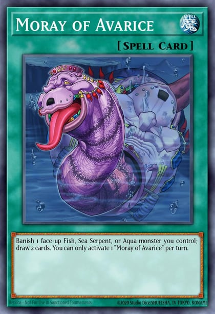 Moray of Avarice, Power of the Elements POTE-EN084