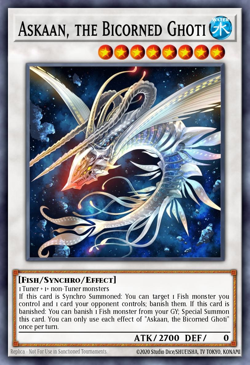 Askaan, the Bicorned Ghoti, Power of the Elements POTE-EN089