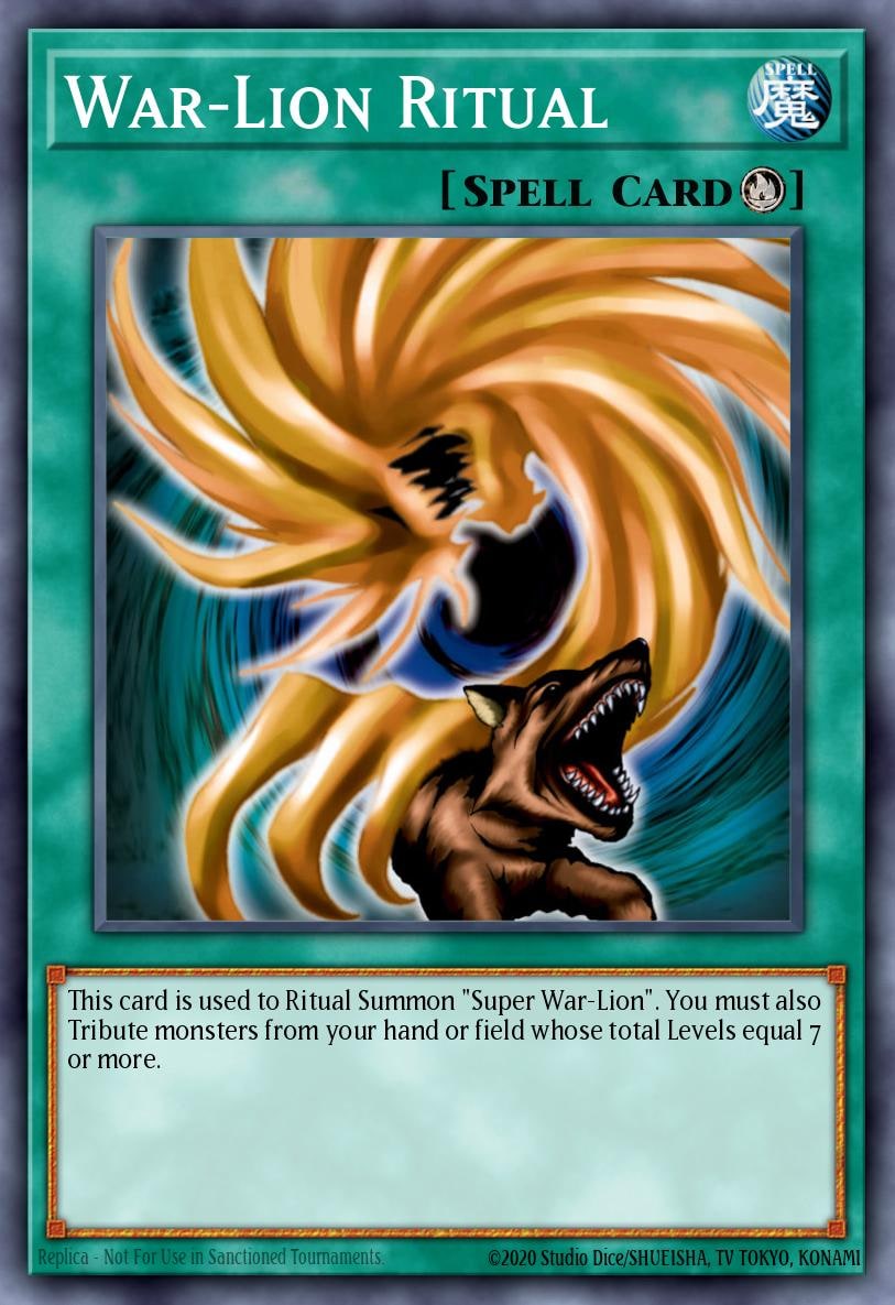 War-Lion Ritual, Premium Pack 2 PP02-EN002