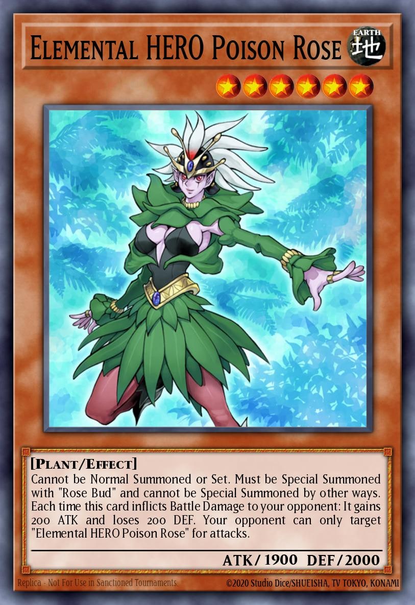 Elemental Hero Poison Rose, Premium Pack 2 PP02-EN006