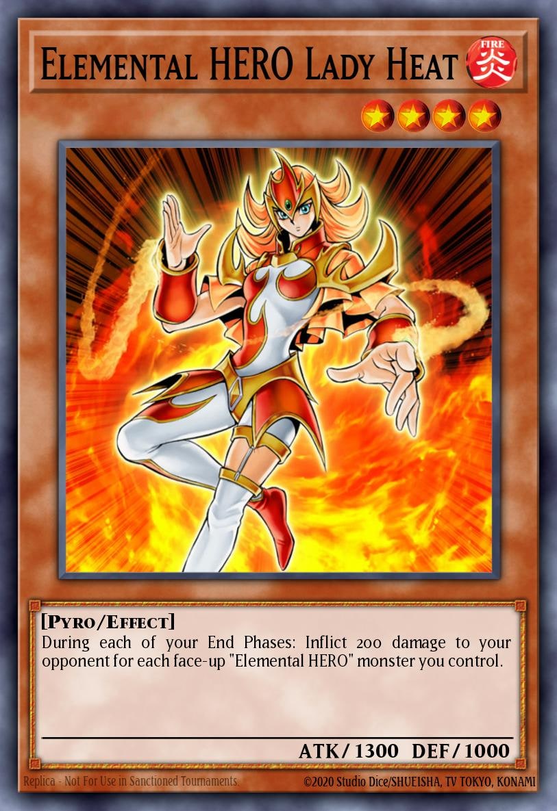 Elemental Hero Lady Heat, Premium Pack 2 PP02-EN008