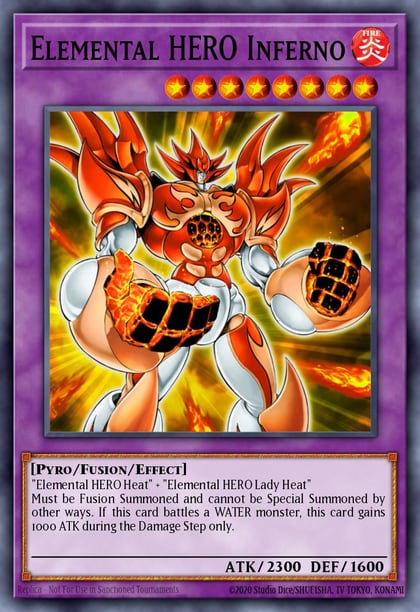 Elemental Hero Inferno, Premium Pack 2 PP02-EN010