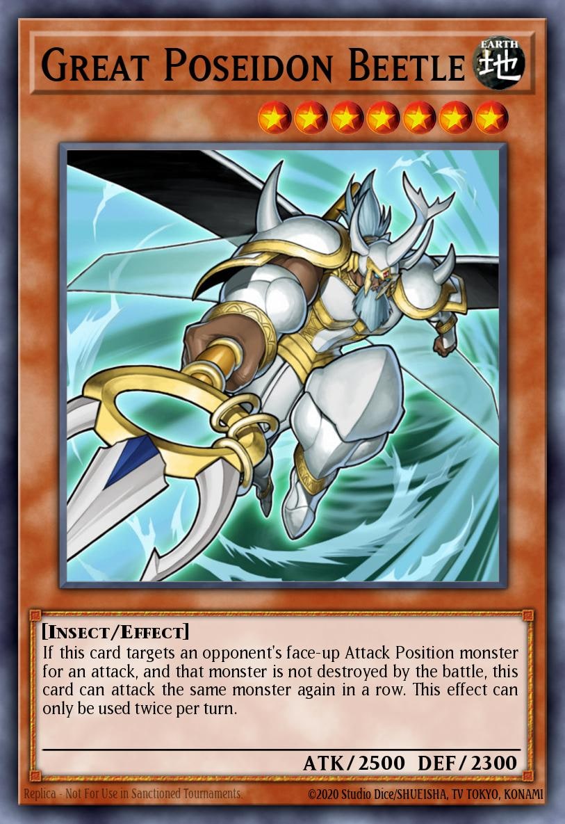 Great Poseidon Beetle, 2012 Premium Collection Tin PRC1-EN008