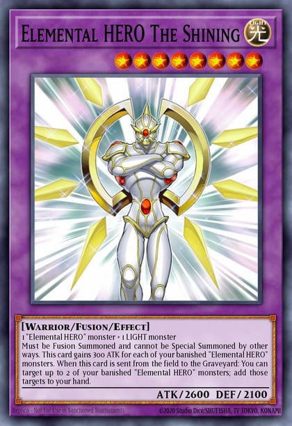 Elemental HERO The Shining, 2012 Premium Collection Tin PRC1-ENV01