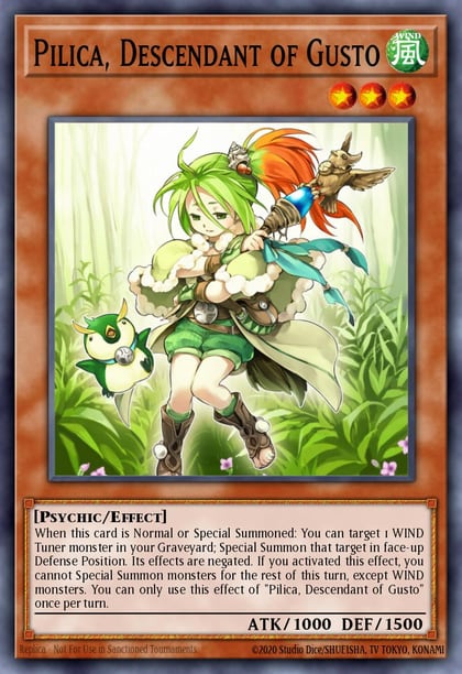 Pilica, Descendant of Gusto, Primal Origin PRIO-EN029