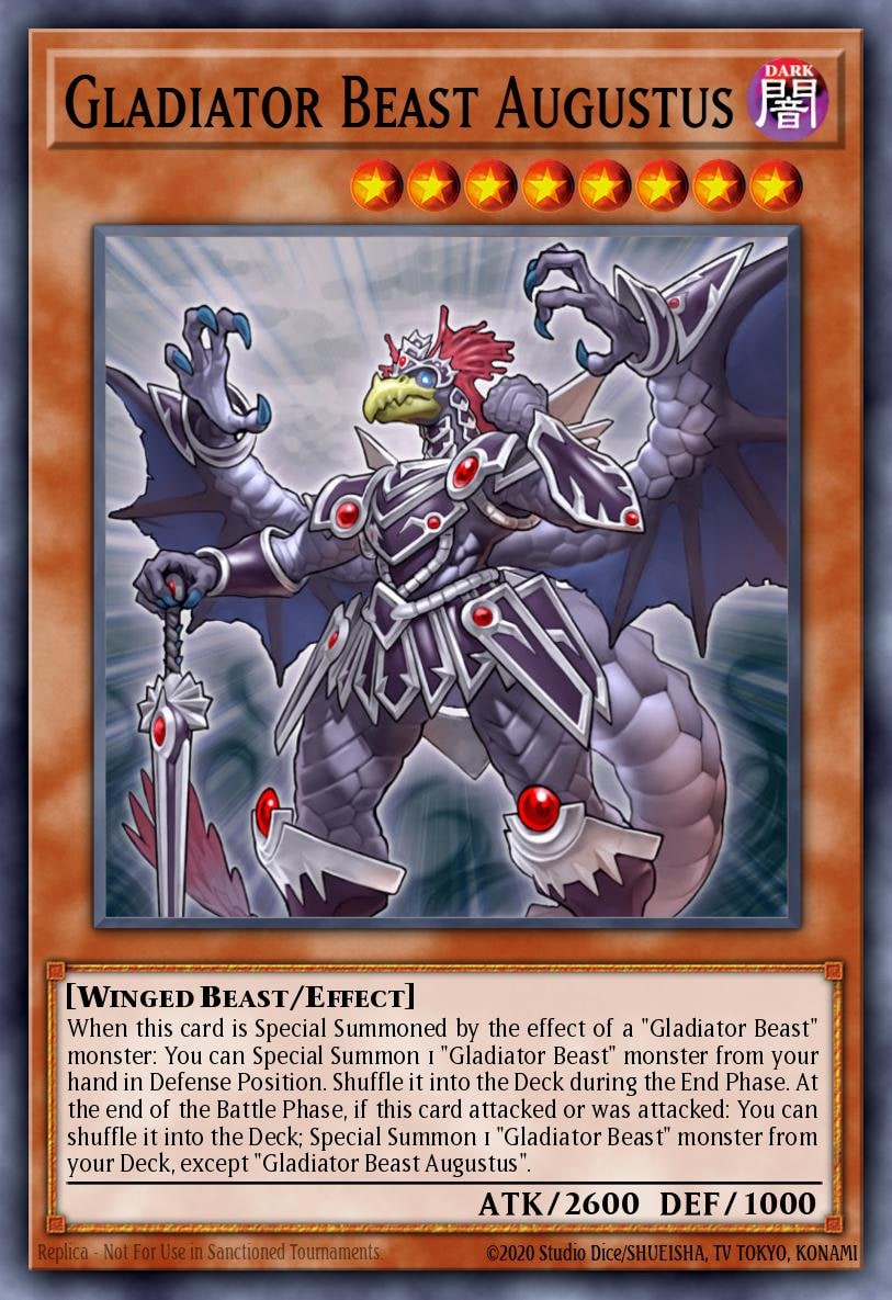 Gladiator Beast Augustus, Primal Origin PRIO-EN030