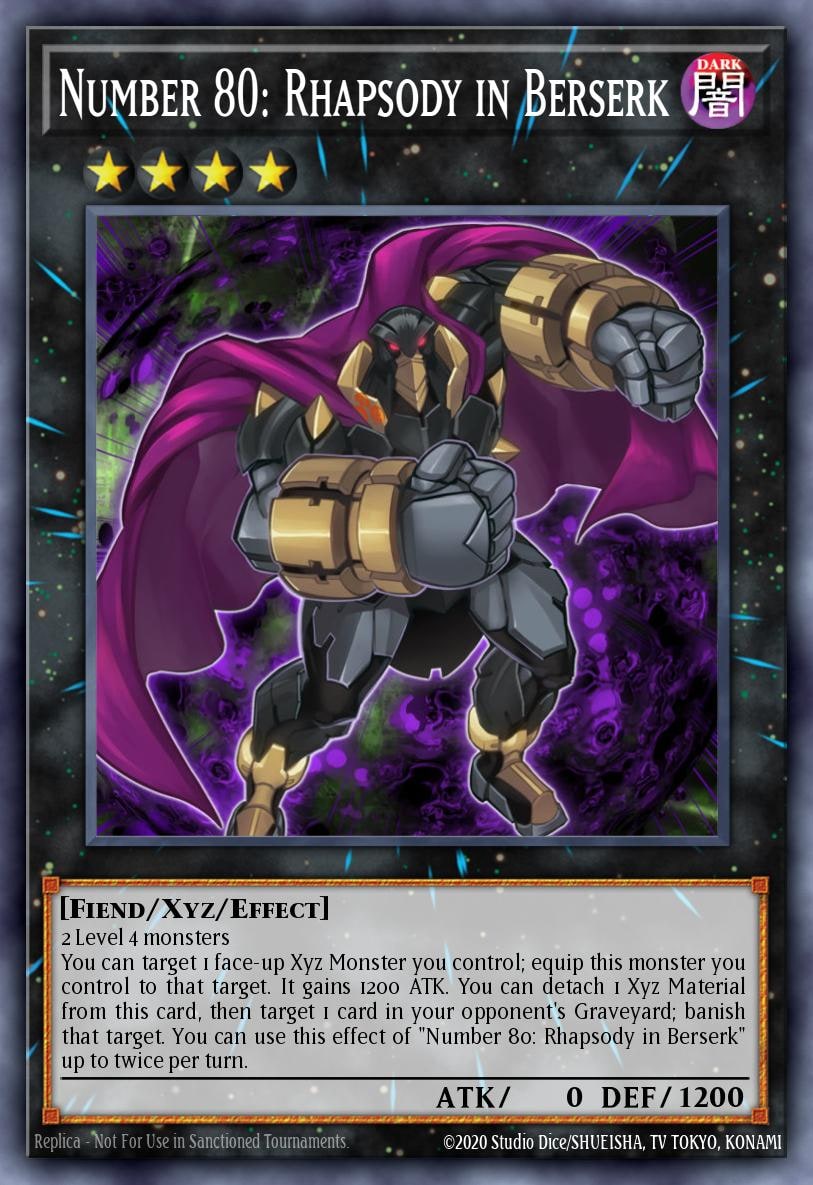 Number 80: Rhapsody in Berserk, Primal Origin PRIO-EN045