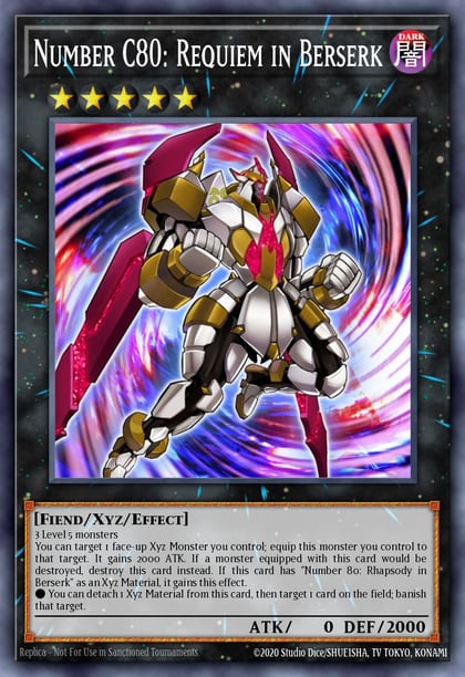 Number C80: Requiem in Berserk, Primal Origin PRIO-EN046