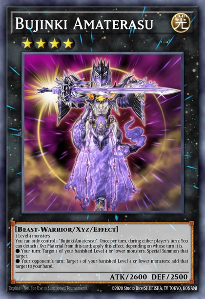 Bujinki Amaterasu (Ghost Rare), Primal Origin PRIO-EN052