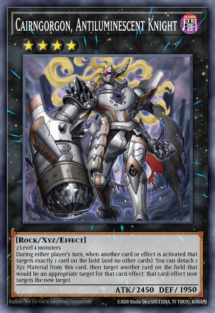 Cairngorgon, Antiluminescent Knight, Primal Origin PRIO-EN054