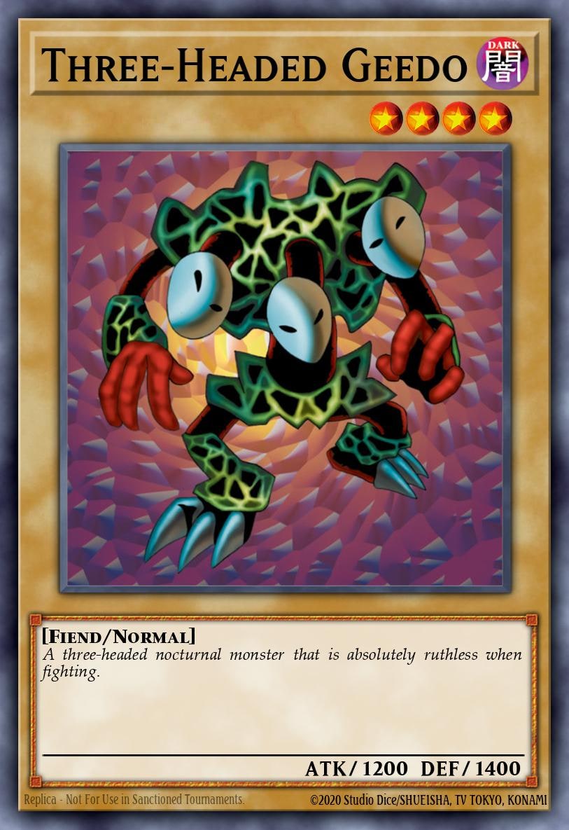 Three-Headed Geedo, Pharaoh's Servant PSV-002