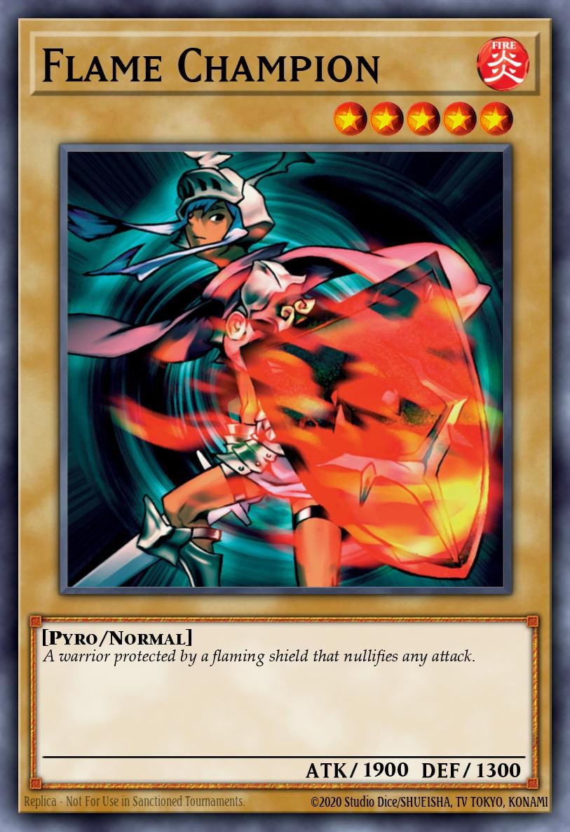 Flame Champion, Pharaoh's Servant PSV-041